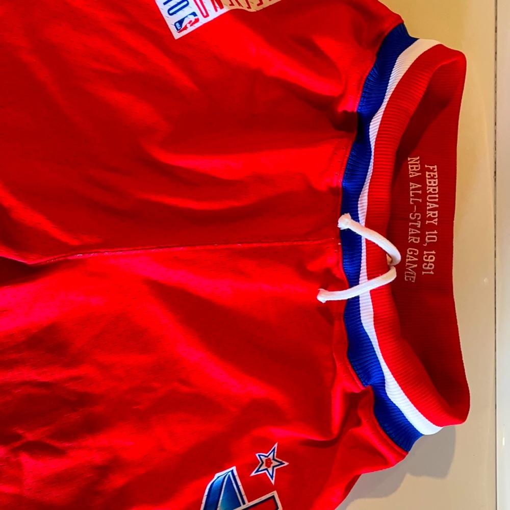 Authentic Mitchell and Ness NBA shorts